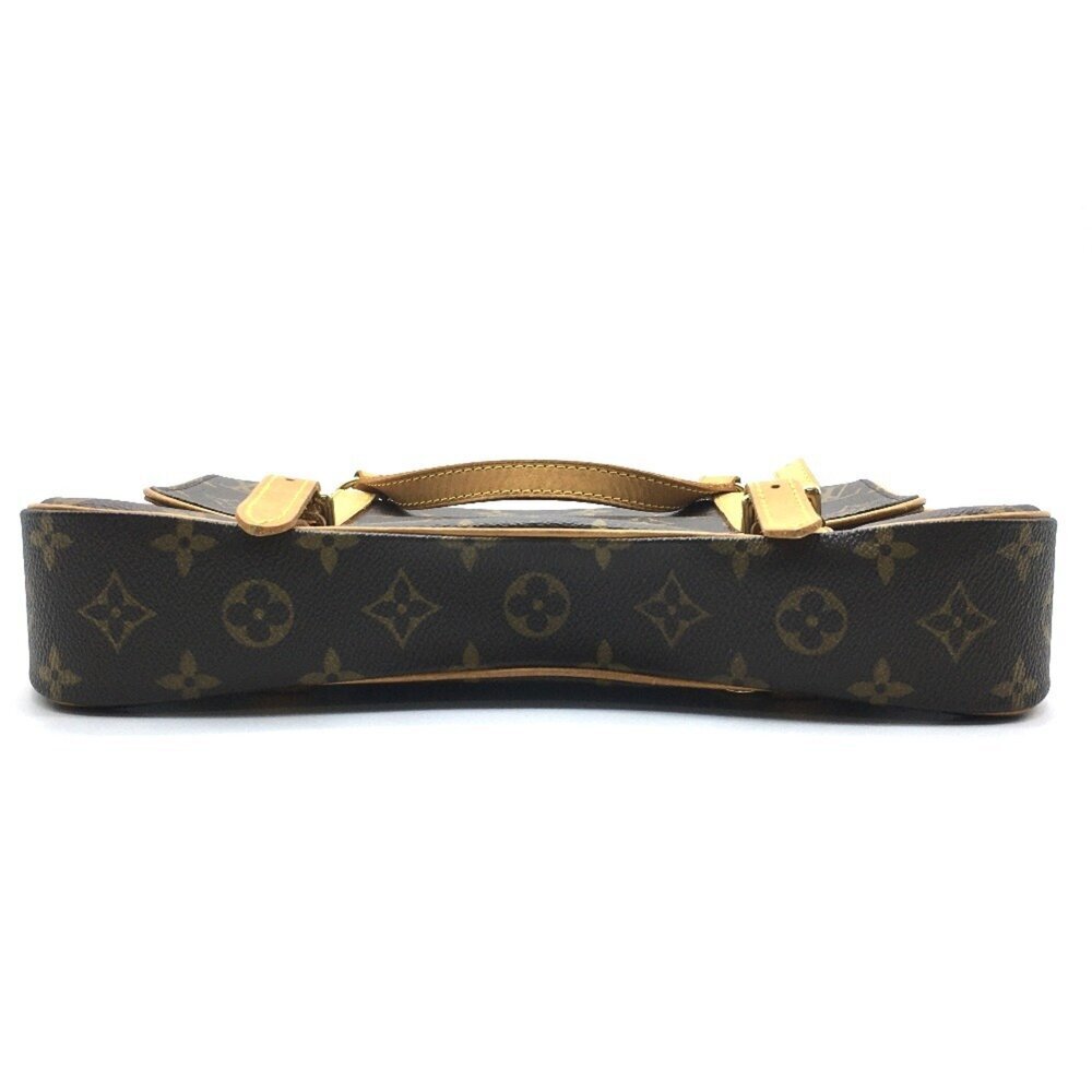 LOUIS VUITTON Brown Monogram Canvas Backpack - Picture 4 of 13